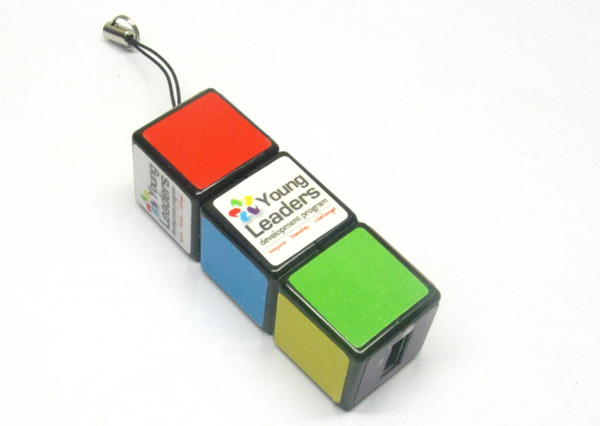 Plastic blocks shape usb pendrive