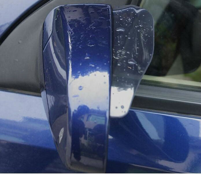 Car Rearview Mirror Rain Eyebrow Rain Block Mirror